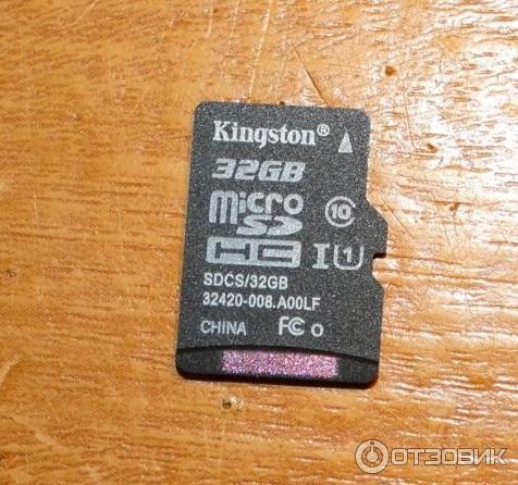 Карта памяти Kingston microSD microSDHC 32 GB Class 10 фото