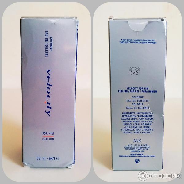 Туалетная вода Mary Kay Velocity for Him Cologne фото