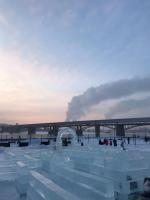 Ледовый городок (Россия, Новосибирск) фото