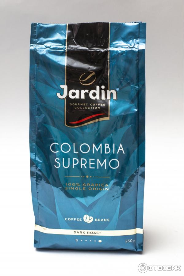 Кофе в зернах Jardin Colombia Supremo темная обжарка фото