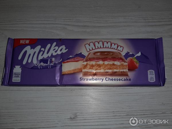 Шоколад Milka Strawberry Cheesecake