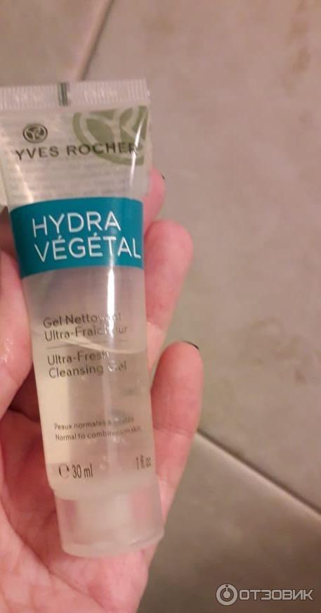 Очищающий гель Yves Rocher Hydra Vegetal Интенсивное увлажнение фото