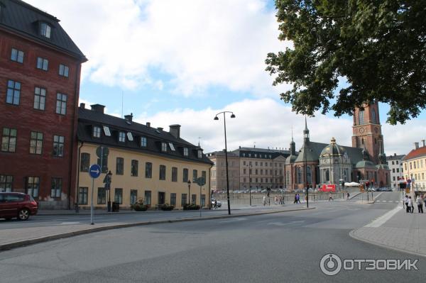 Старый город Gamla Stan (Швеция, Стокгольм) фото