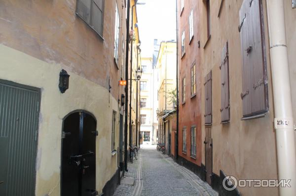 Старый город Gamla Stan (Швеция, Стокгольм) фото