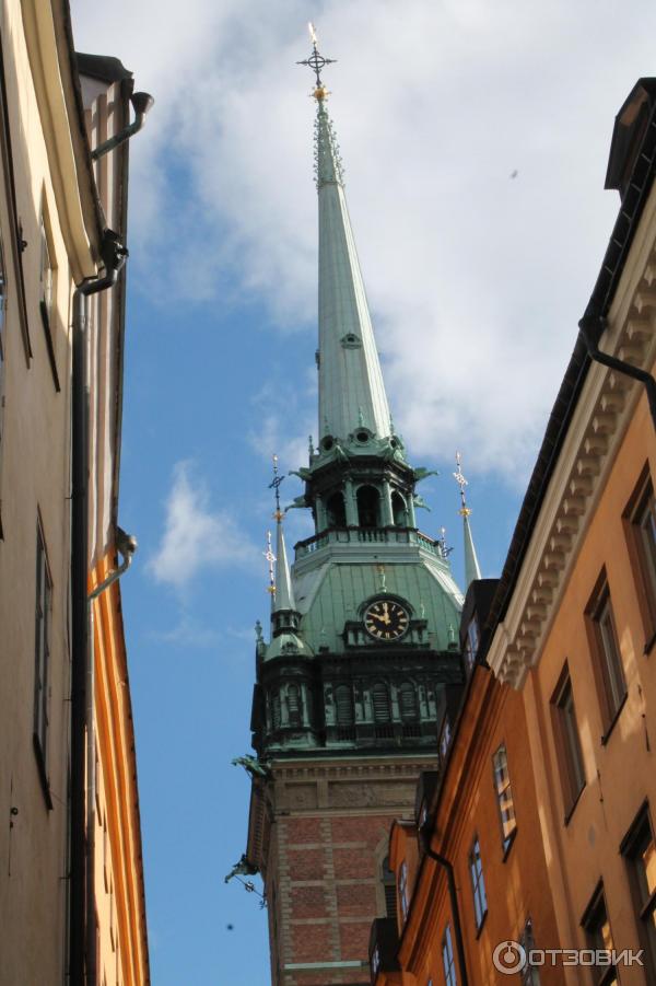 Старый город Gamla Stan (Швеция, Стокгольм) фото