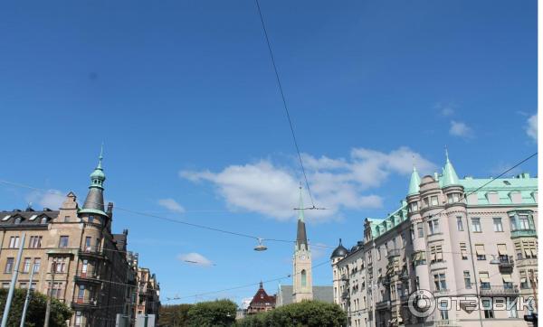 Старый город Gamla Stan (Швеция, Стокгольм) фото