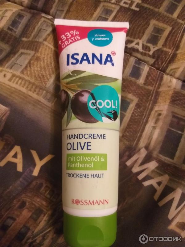 Крем для рук Rossman Isana Olive фото