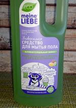Универсальное средство для мытья полов Meine Liebe с антибактериальным эффектом фото
