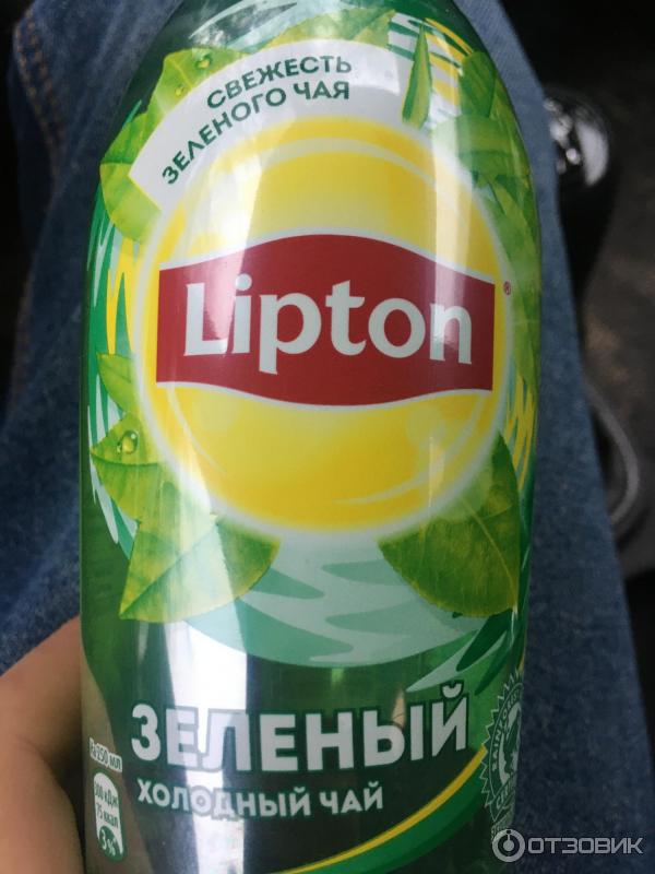 Холодный чай Lipton Ice Tea зеленый чай фото