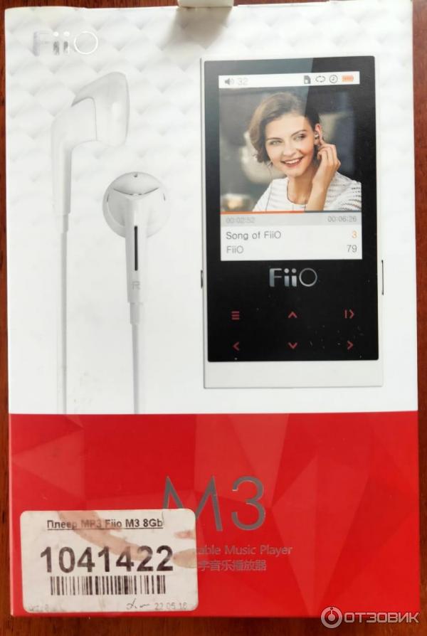 Портативный медиаплеер FiiO M3 фото