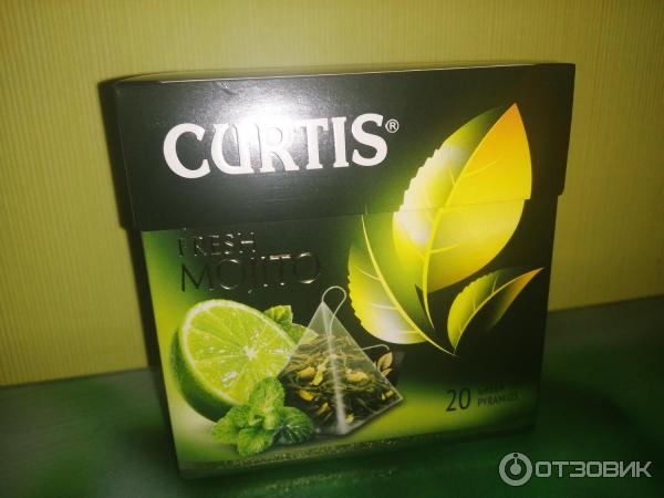 Чай зеленый Curtis Fresh Mojito фото