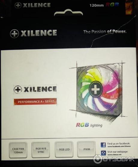 Вентилятор для корпуса Xilence Performance A+ series 120 мм фото