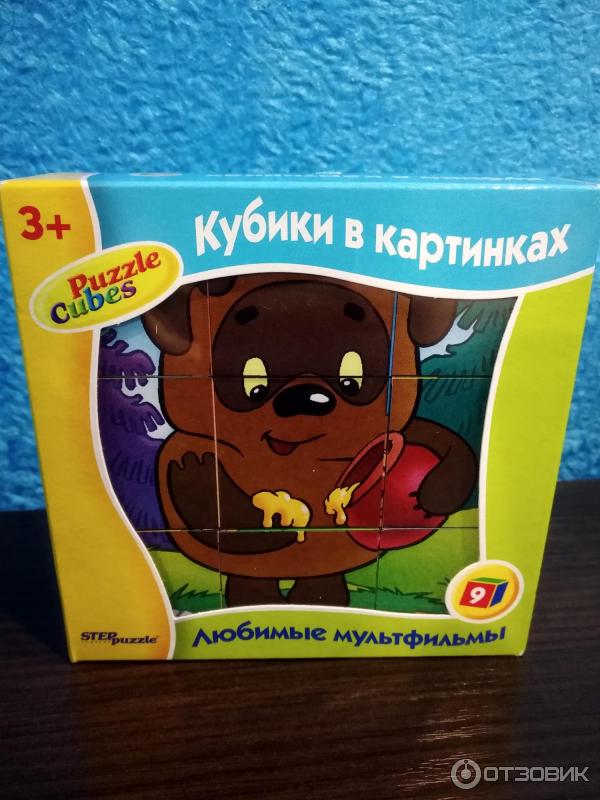 Игрушка Step Puzzle Кубики в картинках фото