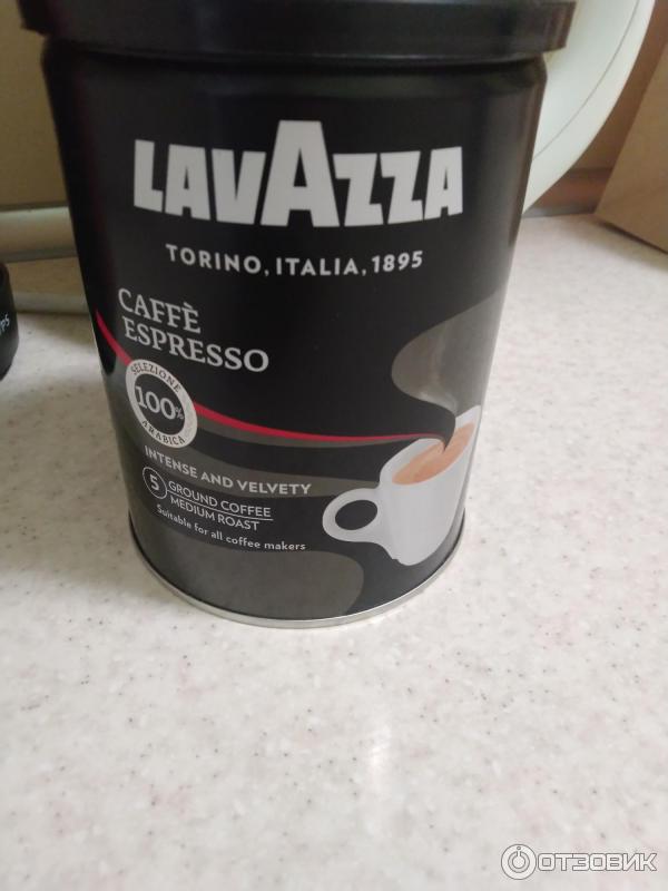 Кофе молотый Lavazza Espresso 100% арабика фото