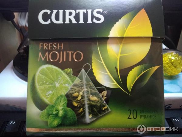 Чай зеленый Curtis Fresh Mojito фото