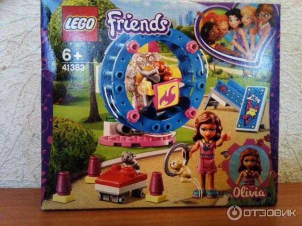 Конструктор LEGO Friends Игровая площадка для хомячка Оливии фото