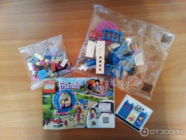 Конструктор LEGO Friends Игровая площадка для хомячка Оливии фото