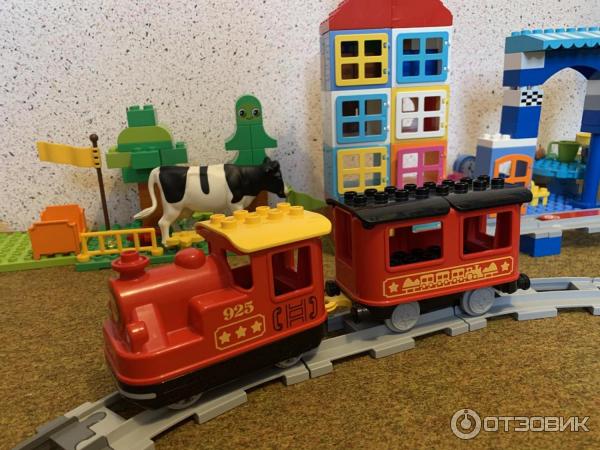 Конструктор Lego Duplo Town Поезд на паровой тяге фото