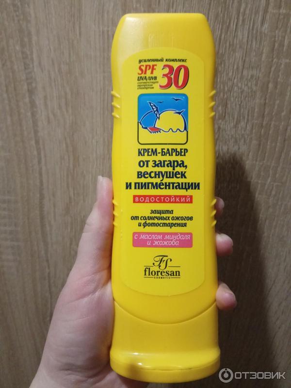 Крем-барьер от загара, веснушек и пигментации Floresan SPF 30 фото