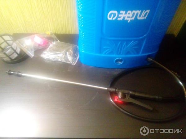 Опрыскиватель аккумуляторный ранцевый ZX-14E-06 Энергия фото