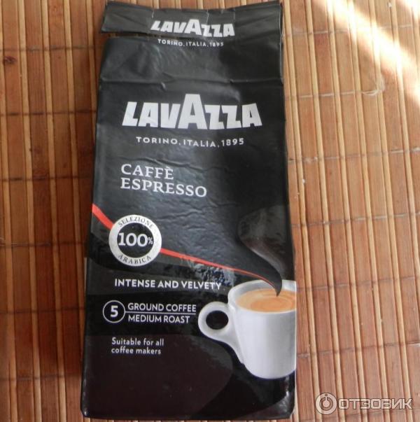 Кофе молотый Lavazza Espresso 100% арабика фото