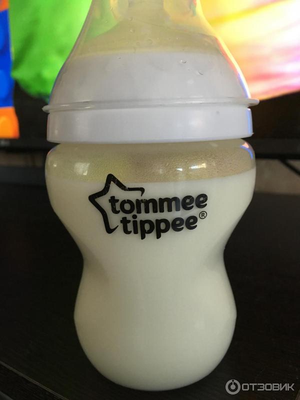 Бутылочка для кормления с термодатчиком Tommee Tippee фото