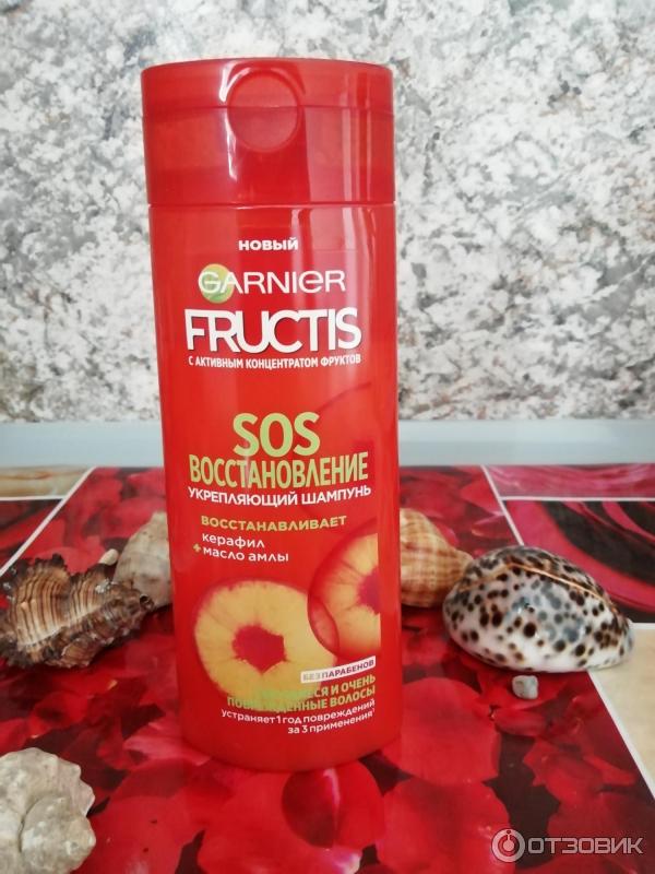 Шампунь Garnier Fructis SOS восстановление фото