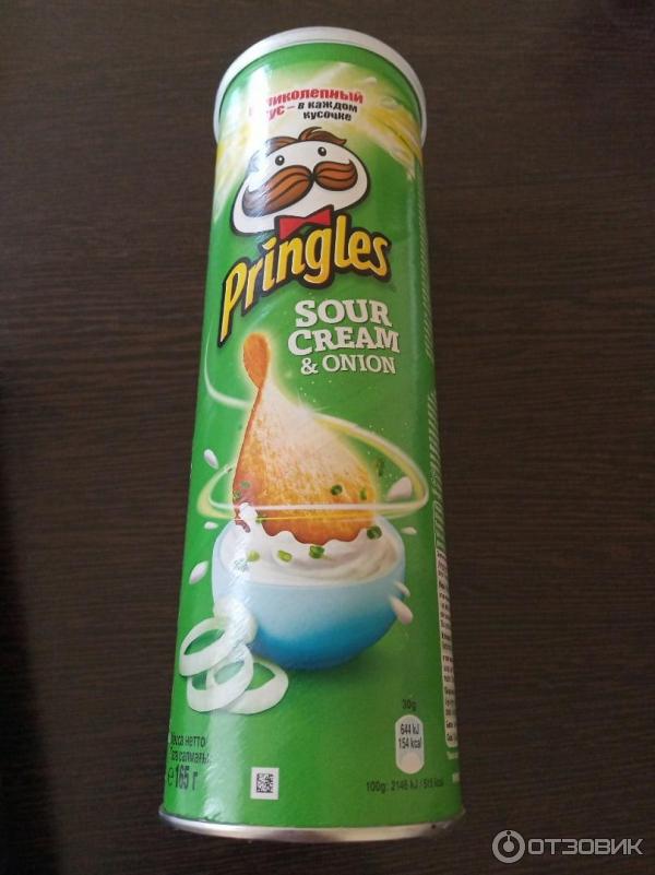 Чипсы Pringles Sour Cream and Onion фото