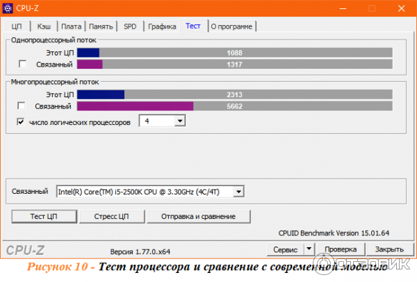 Тест процессора