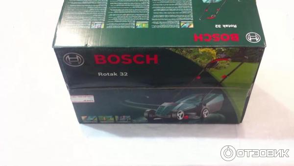 Газонокосилка электрическая Bosch Rotak 32 фото