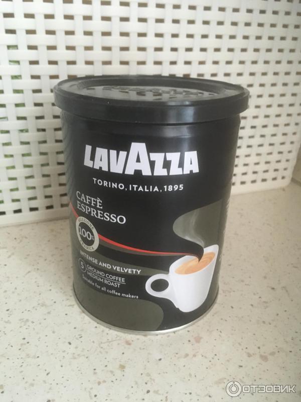 Кофе молотый Lavazza Espresso 100% арабика фото