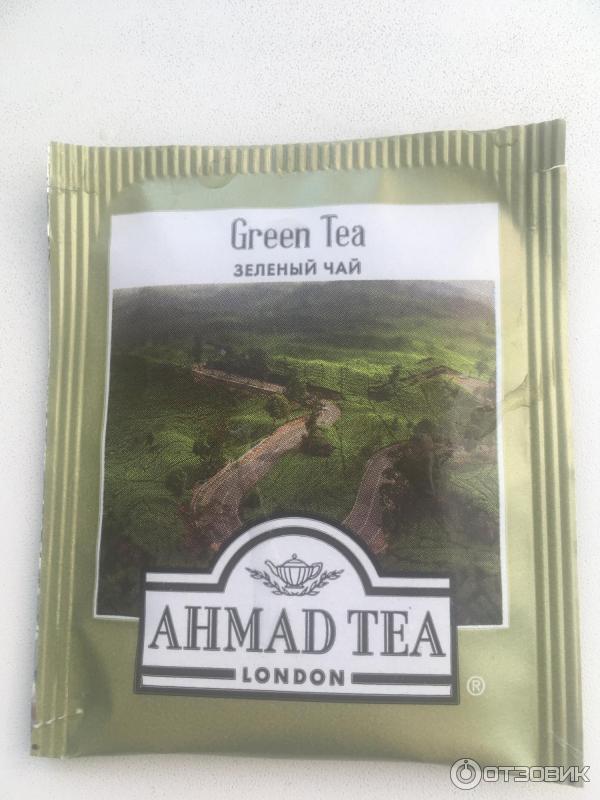 Зеленый чай Ahmad Tea London фото