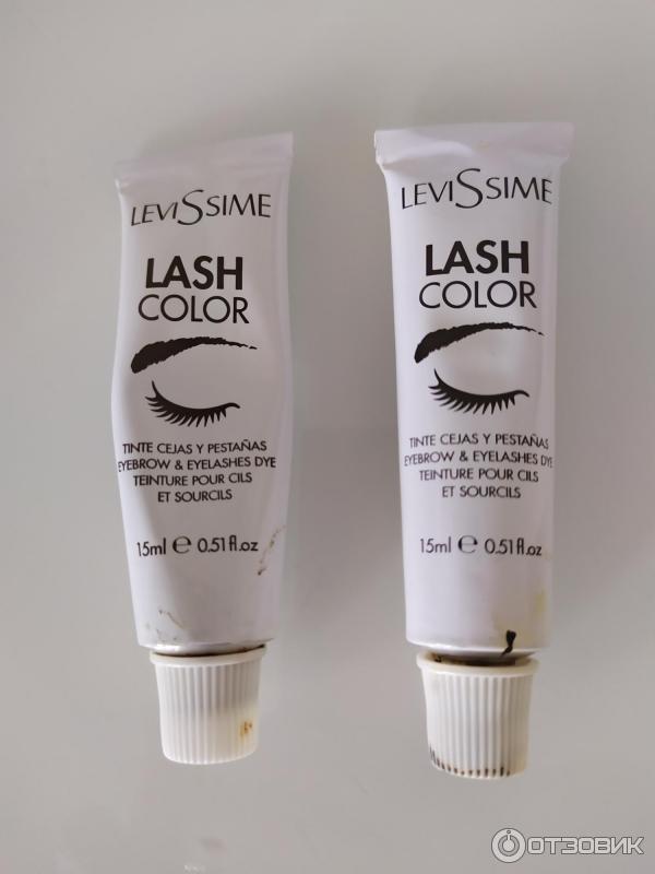 Краска для бровей Levessime lash color фото