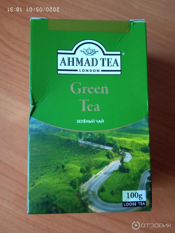 Зеленый чай Ahmad Tea London фото