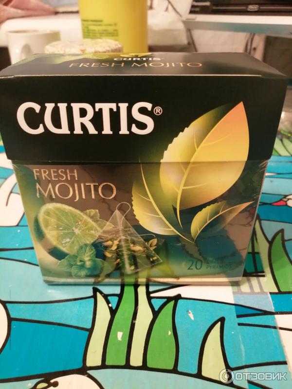 Чай зеленый Curtis Fresh Mojito фото