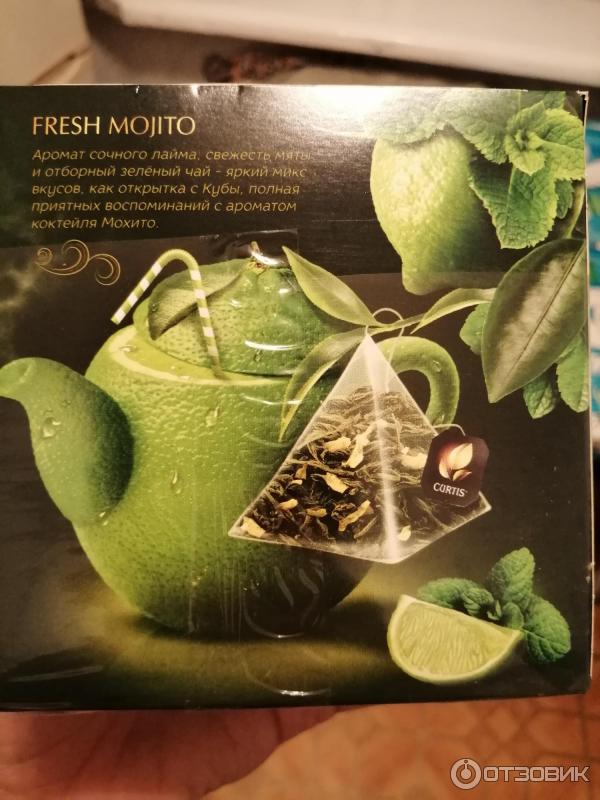 Чай зеленый Curtis Fresh Mojito фото