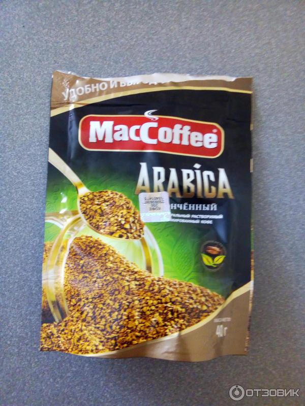 Кофе растворимый сублимированный MacCofee Arabica фото