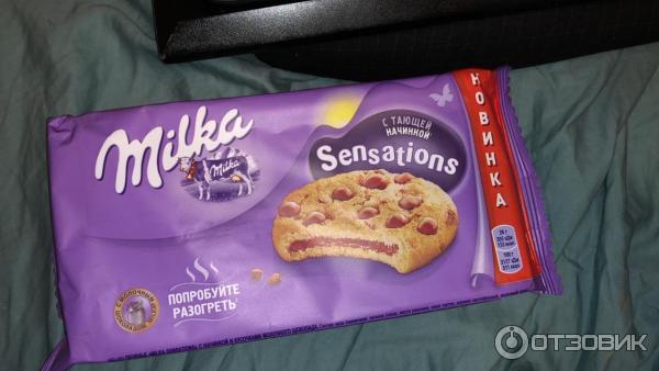 Печенье Milka Sensations фото