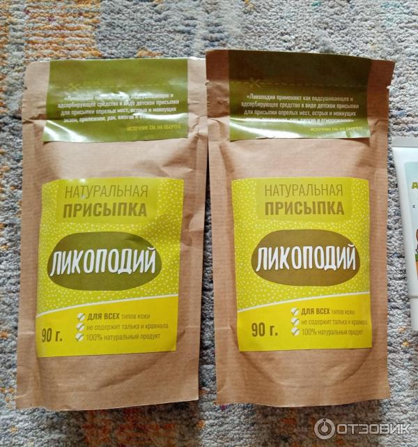 Детская присыпка РуСаФит Ликоподий фото