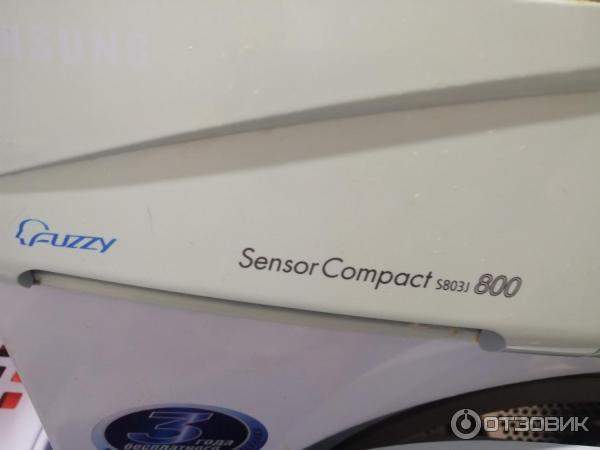 Стиральная машина Samsung Sensor Compact S803J фото