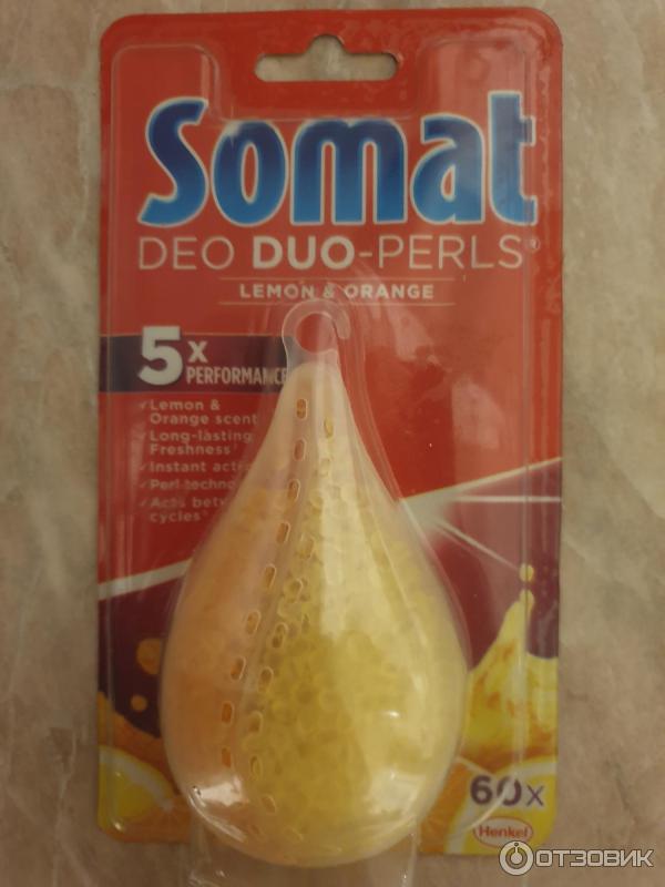 Освежитель для посудомоечных машин Somat Deo-perls фото