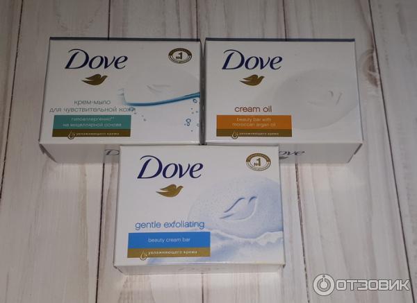 Крем-мыло Dove Gentle Exfoliating фото