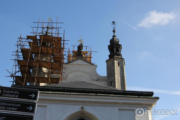 Кладбищенский костел Всех Святых с костехранилищем / Костница (Чехия, Седлец) фото