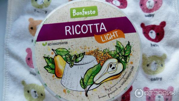 Сыр мягкий Bonfesto Ricotta light фото