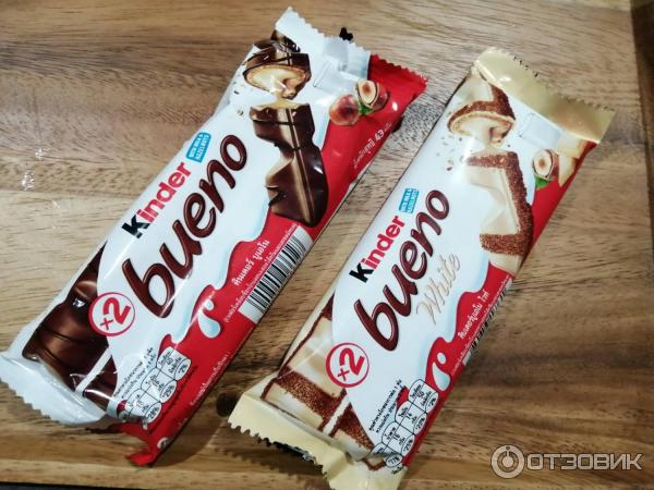 Батончик Kinder Bueno фото