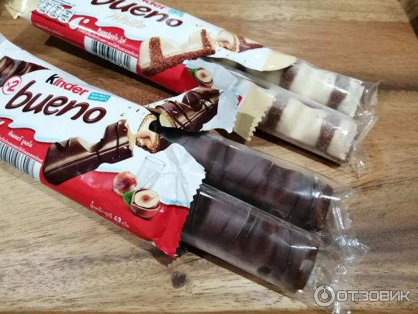 Батончик Kinder Bueno фото