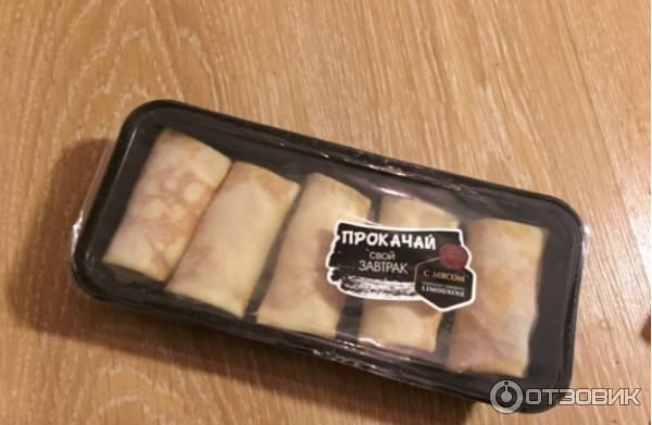 Блинчики Сибирская коллекция с мясом фото