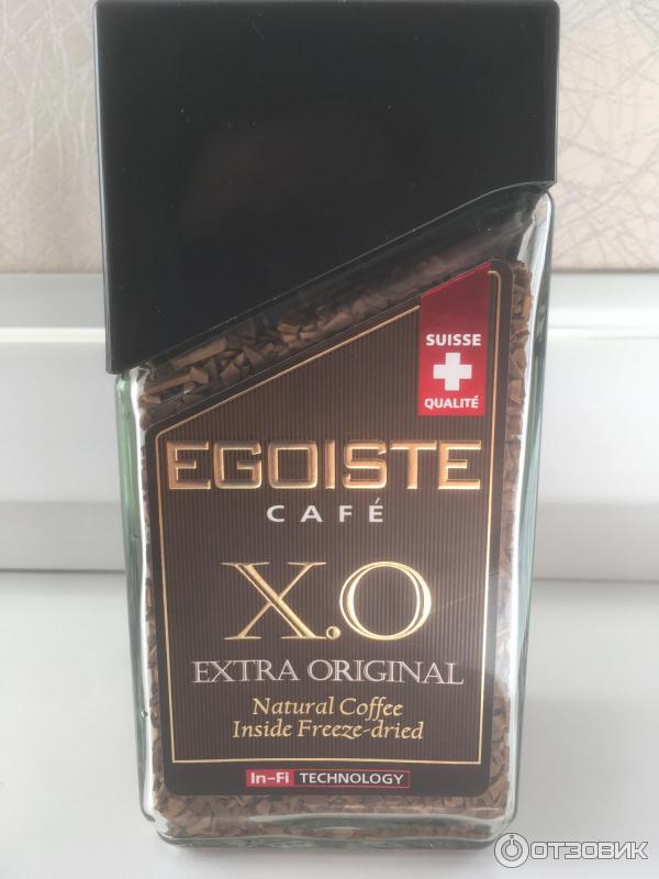 Кофе растворимый Egoiste X.O Extra Original фото