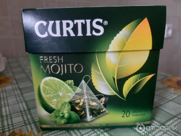 Чай зеленый Curtis Fresh Mojito фото