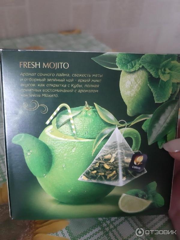 Чай зеленый Curtis Fresh Mojito фото